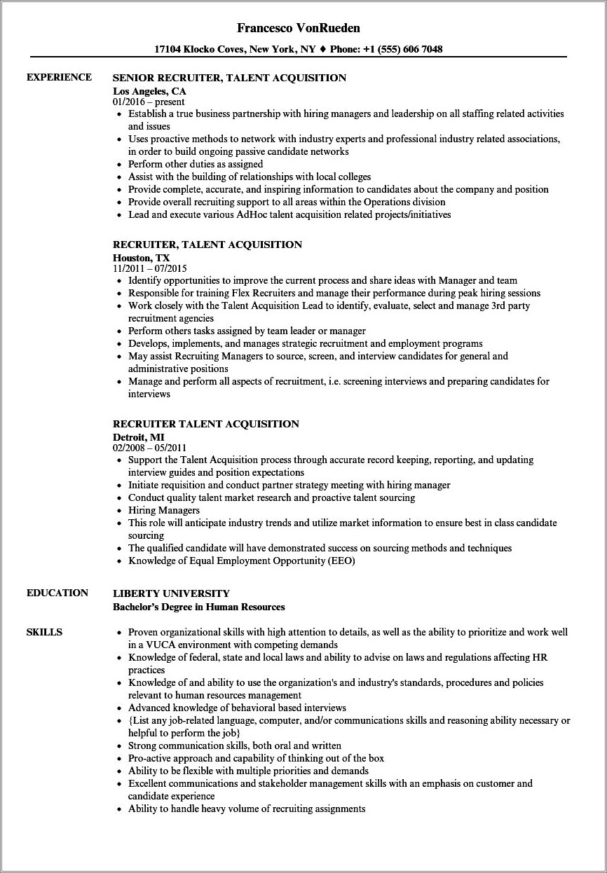 Merger And Acquisition Manager Resume Resume Example Gallery