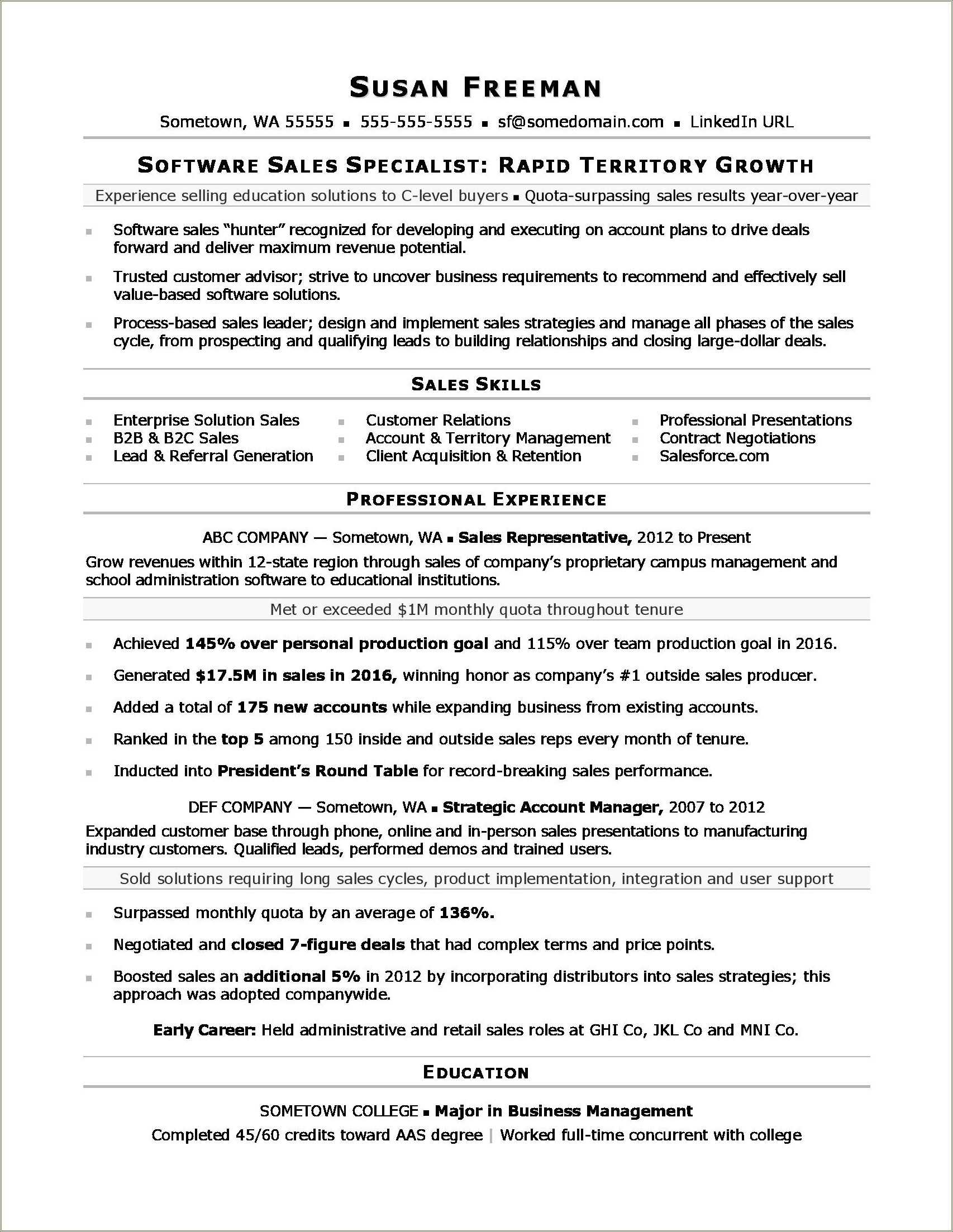 Cell Phone Sales Resume Example - Resume Example Gallery