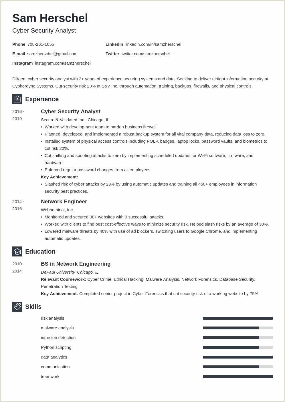 10-plus-years-information-security-architect-resume-summary-resume