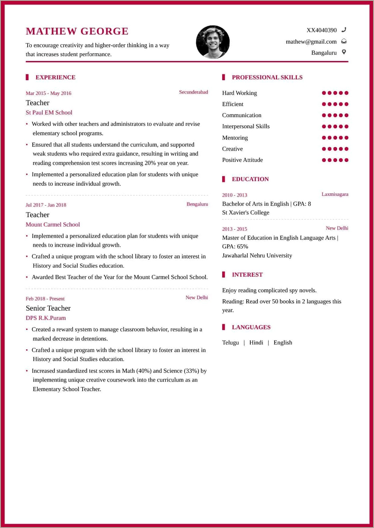 2019-resume-format-samples-english-tutor-resume-example-gallery