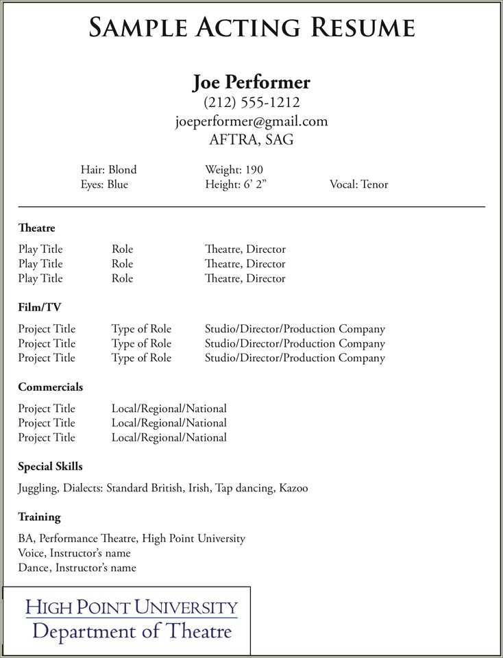 acting-resume-with-no-experience-template-resume-example-gallery