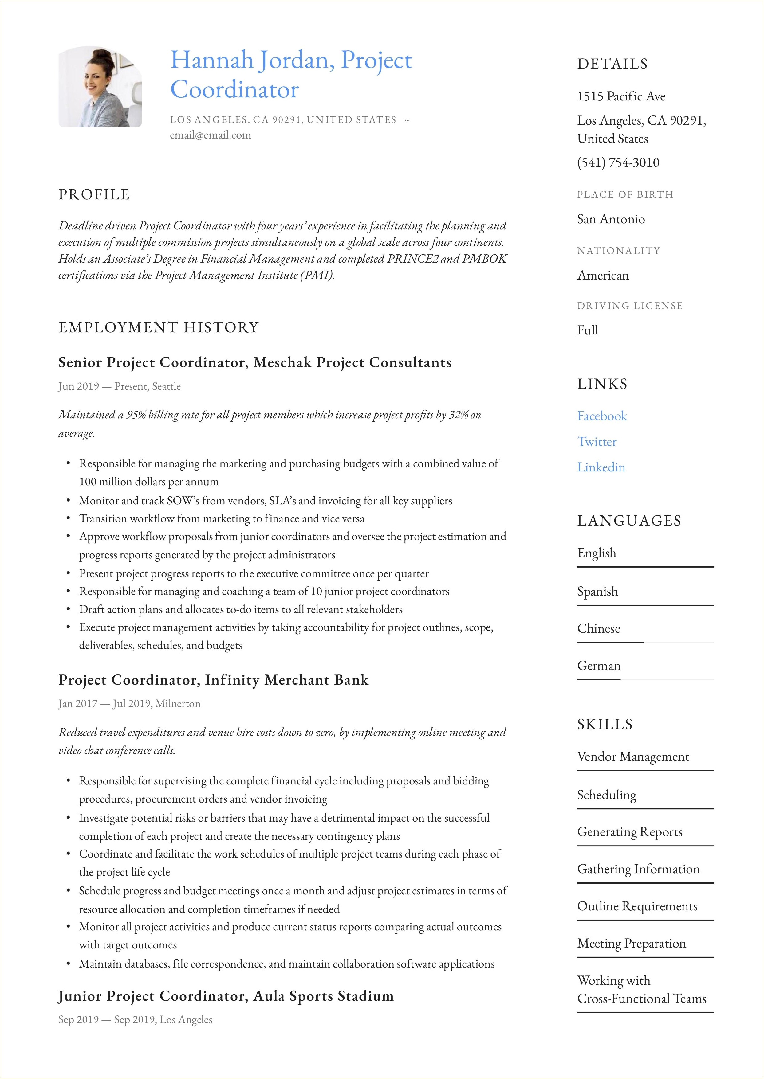 project-management-resume-action-words-resume-example-gallery