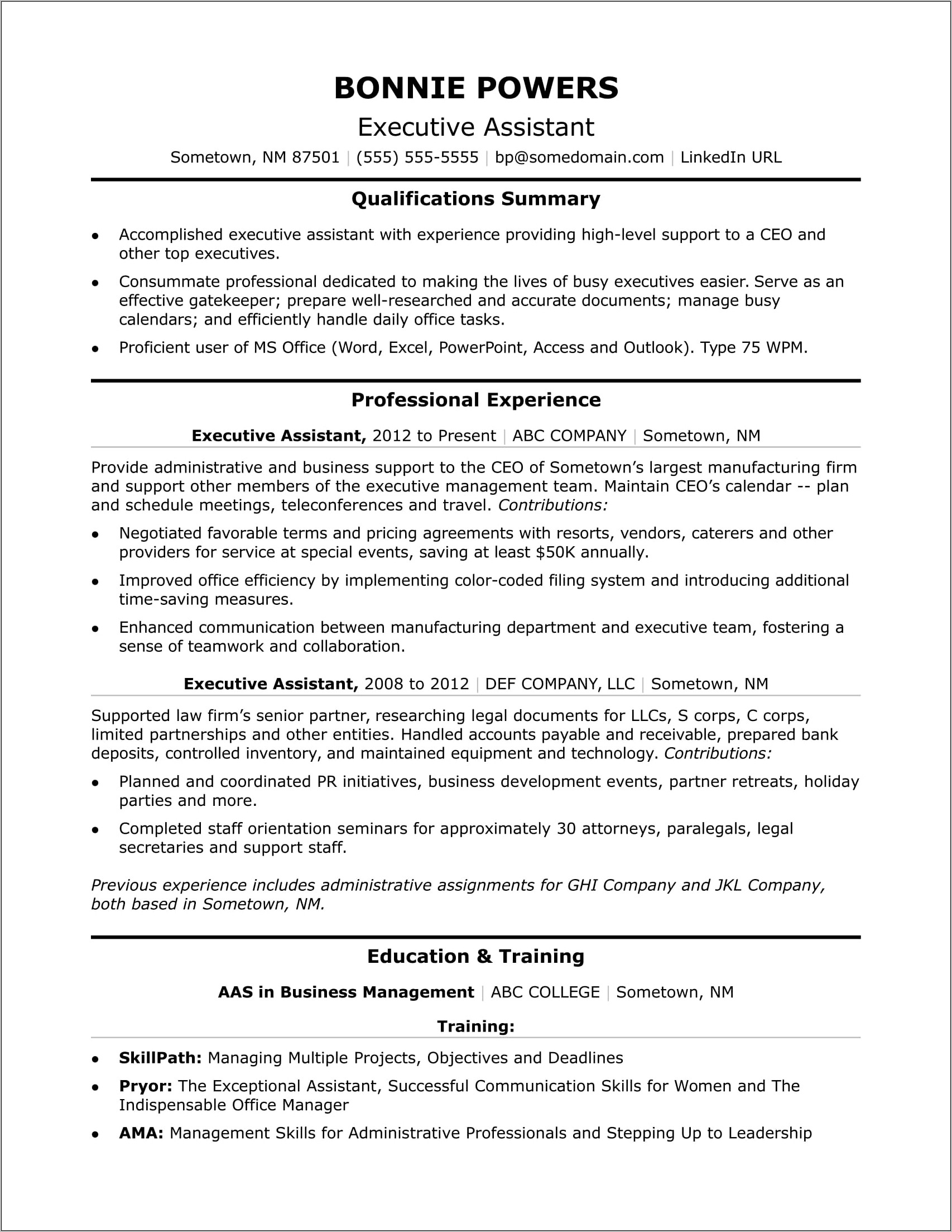 Key Account Job Summary