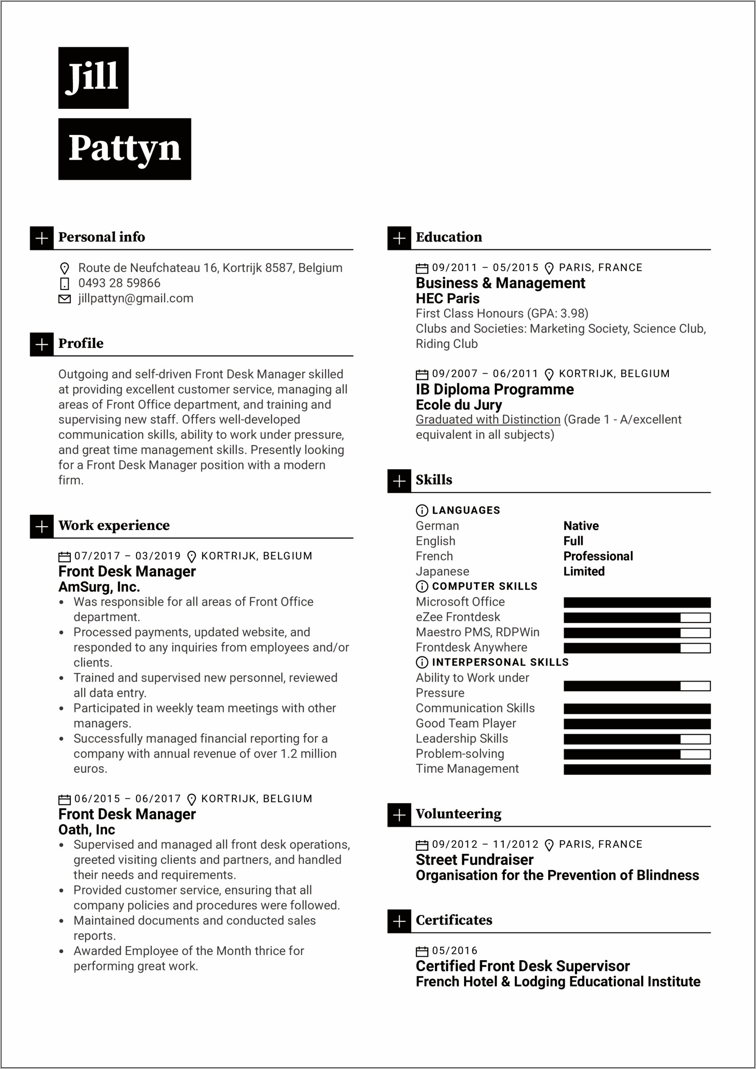 Soft Services Manager Resume Sample - Resume Example Gallery