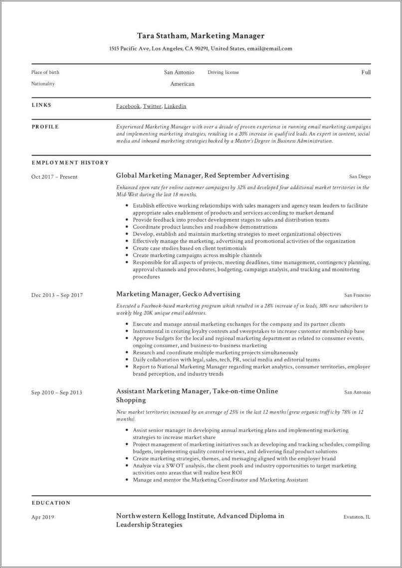 advertising-traffic-manager-resume-sample-resume-example-gallery