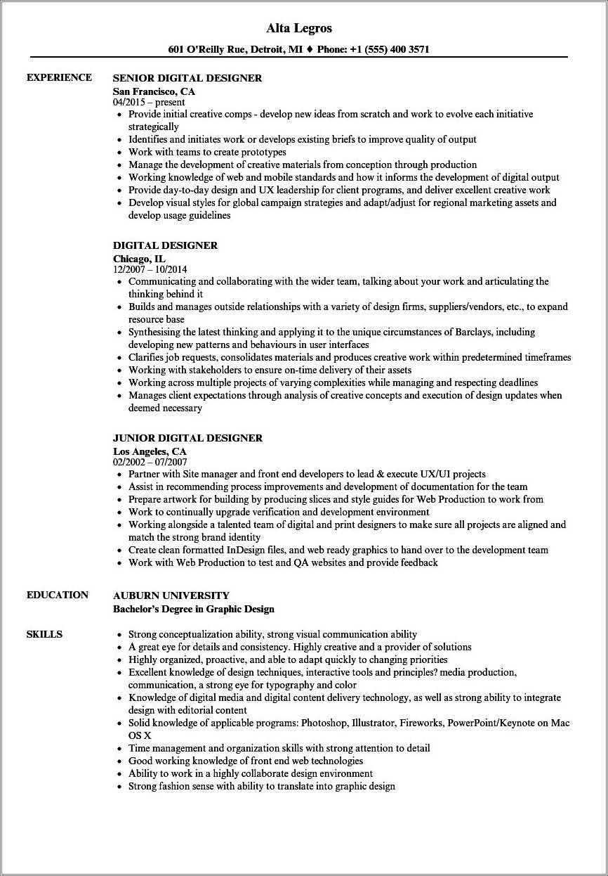 Analog Design Engineer Resume Sample - Resume Example Gallery