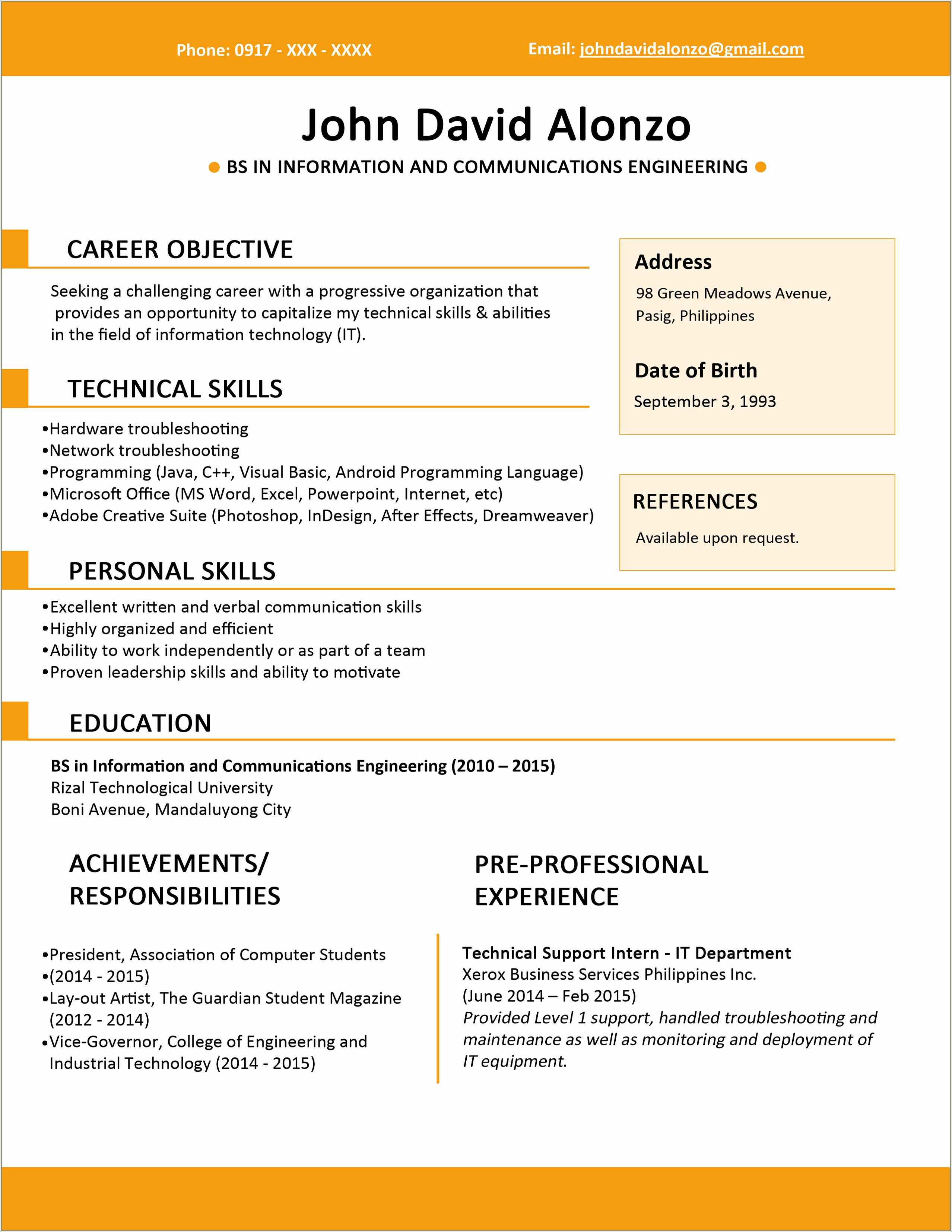 another-term-for-a-job-resume-resume-example-gallery