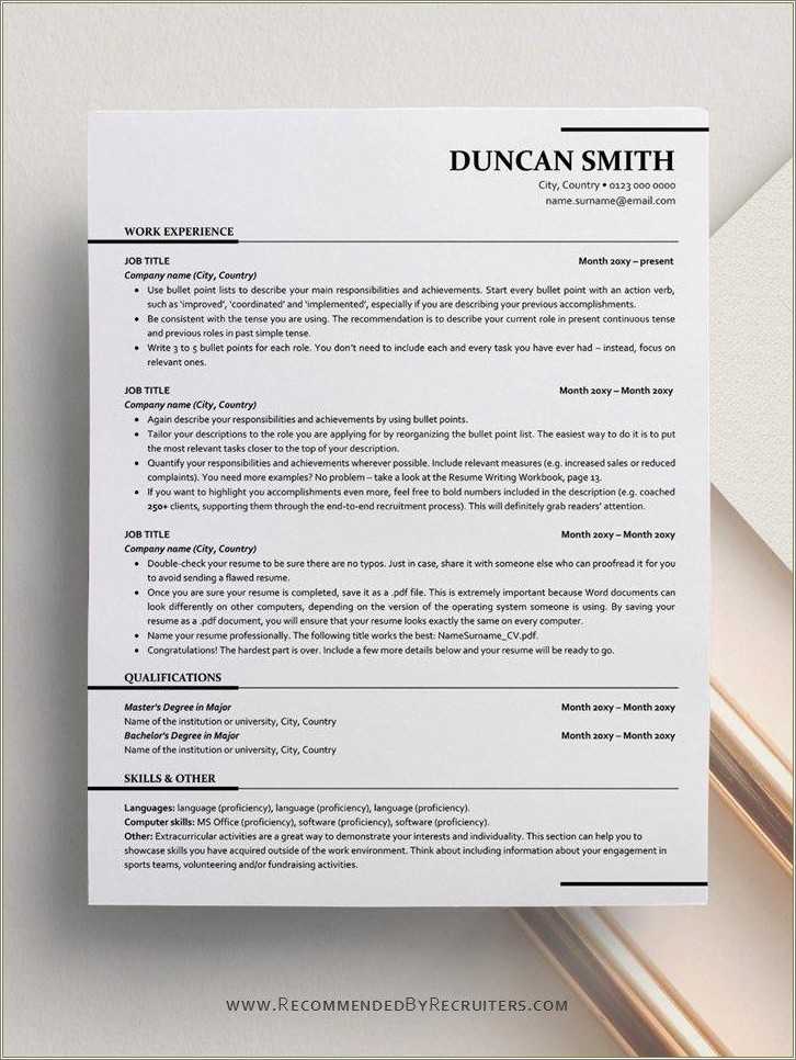  Another Word For Clean Up Resume Sample Resume Example Gallery