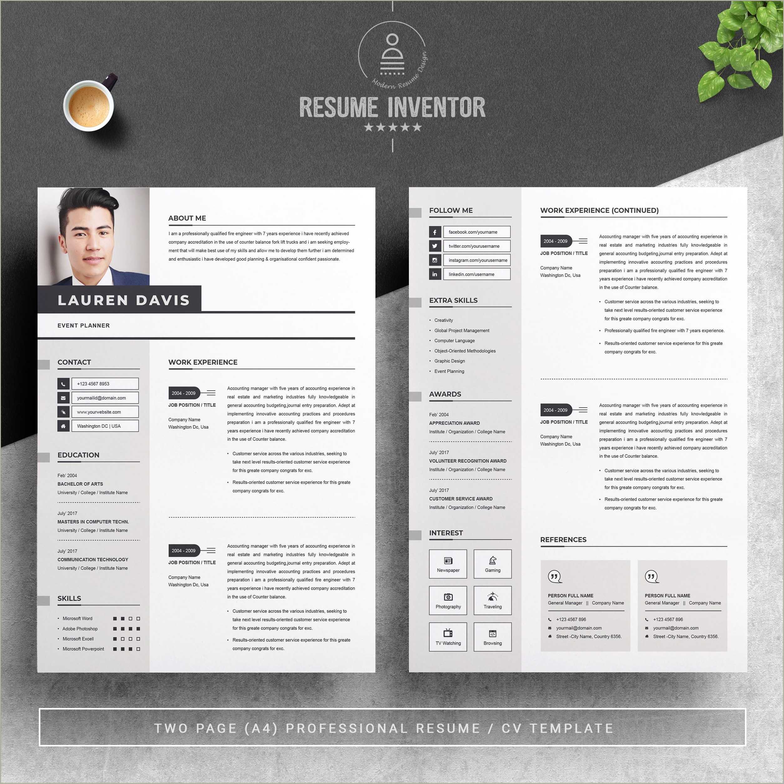 apple-pages-free-resume-template-resume-example-gallery