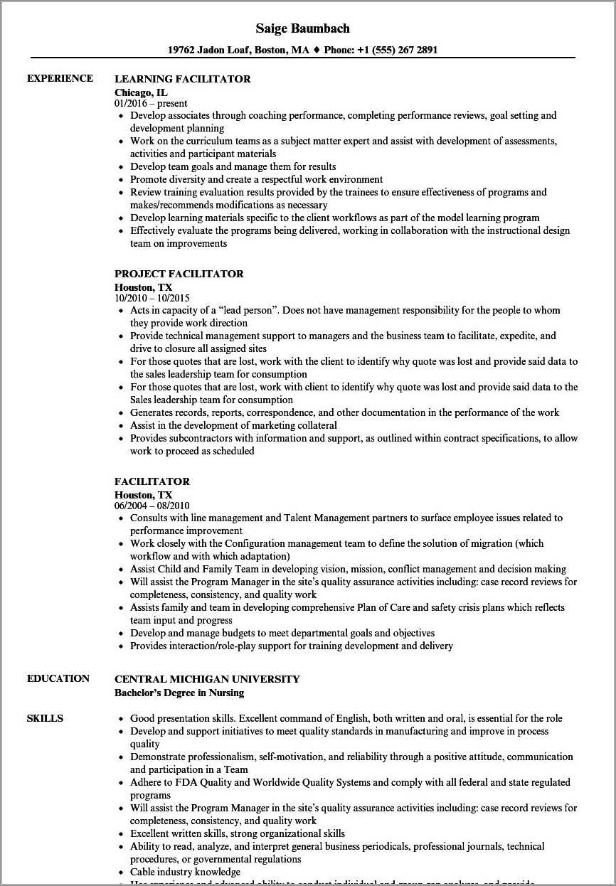 Wireline Operator Job Resume Example Resume Example Gallery