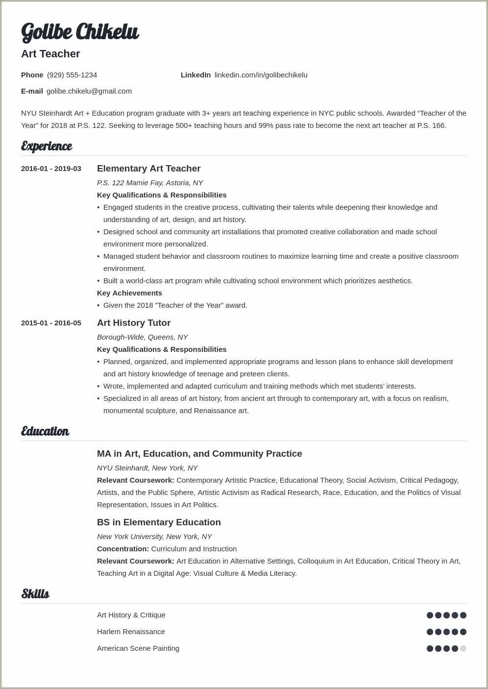 art-teacher-resume-objective-examples-resume-example-gallery