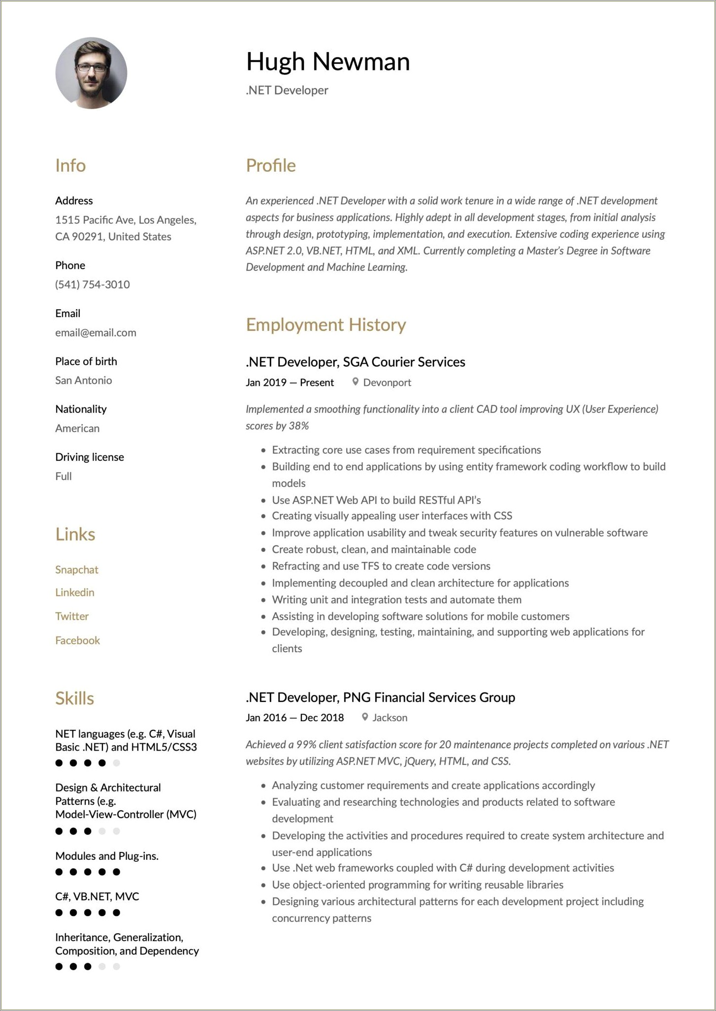 best-front-end-developer-resume-templates-resume-example-gallery