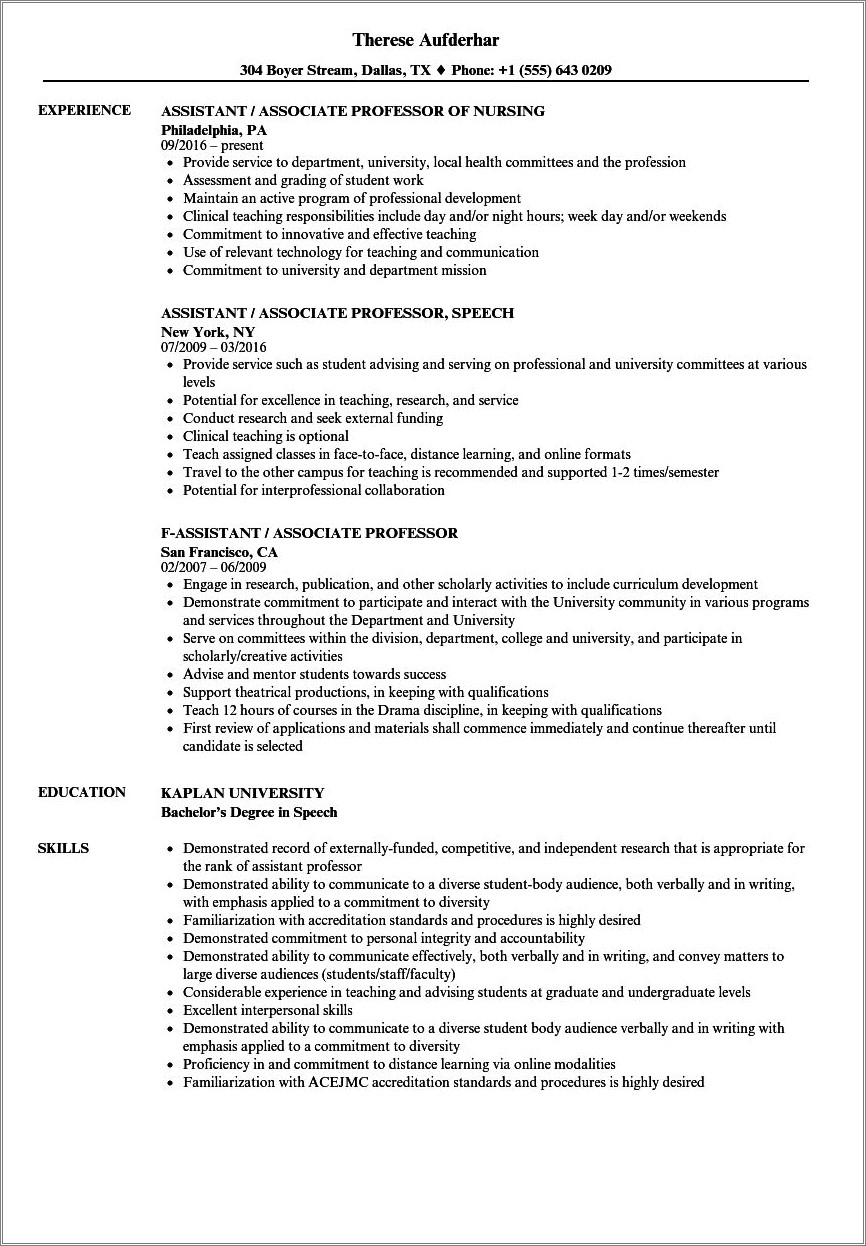 assistant-professor-resume-sample-doc-resume-example-gallery