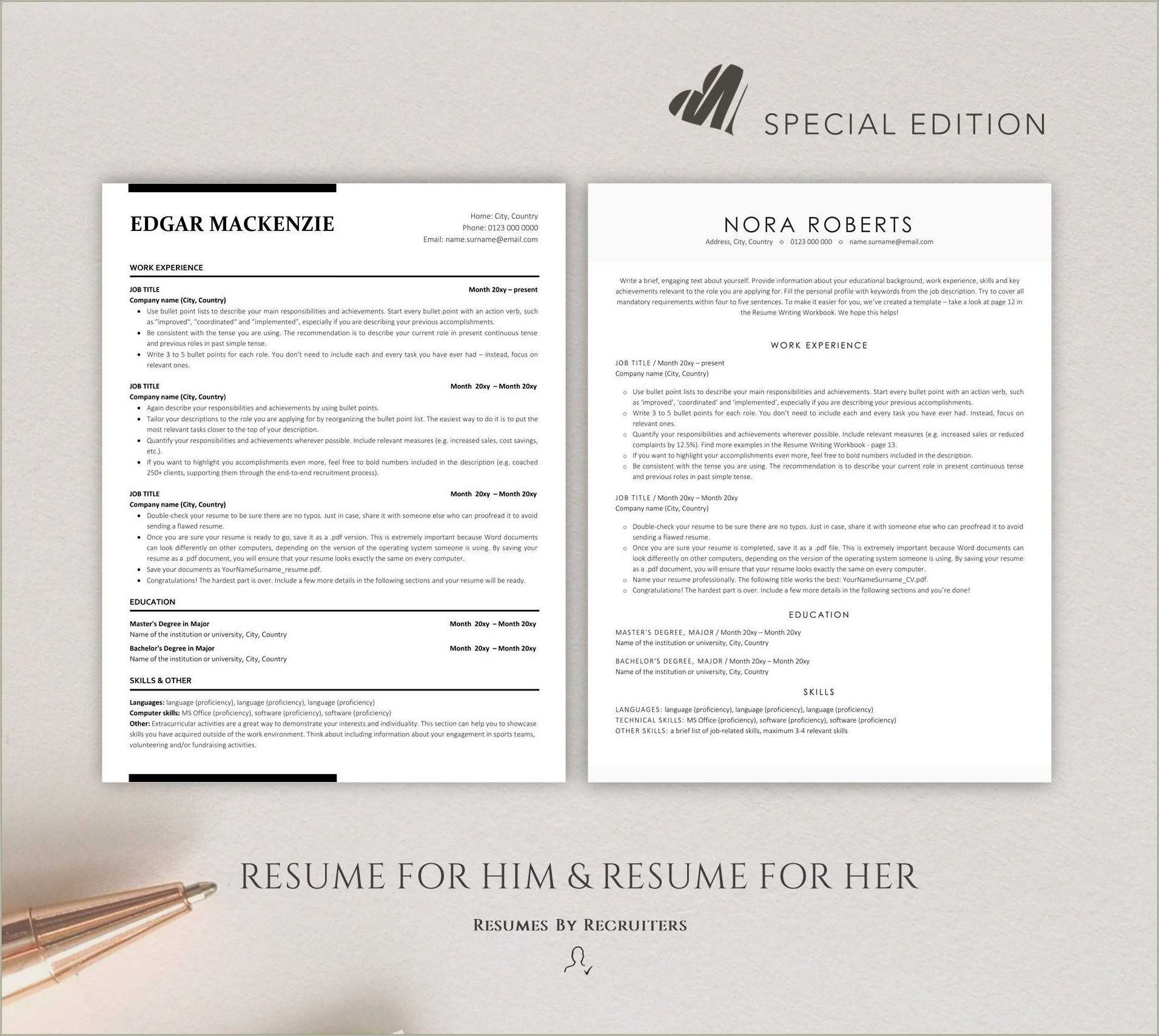 Ats Friendly Resume Template Free 2019 Download Resume Example Gallery