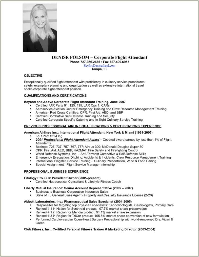 Attendant Sample Resume No Experience - Resume Example Gallery