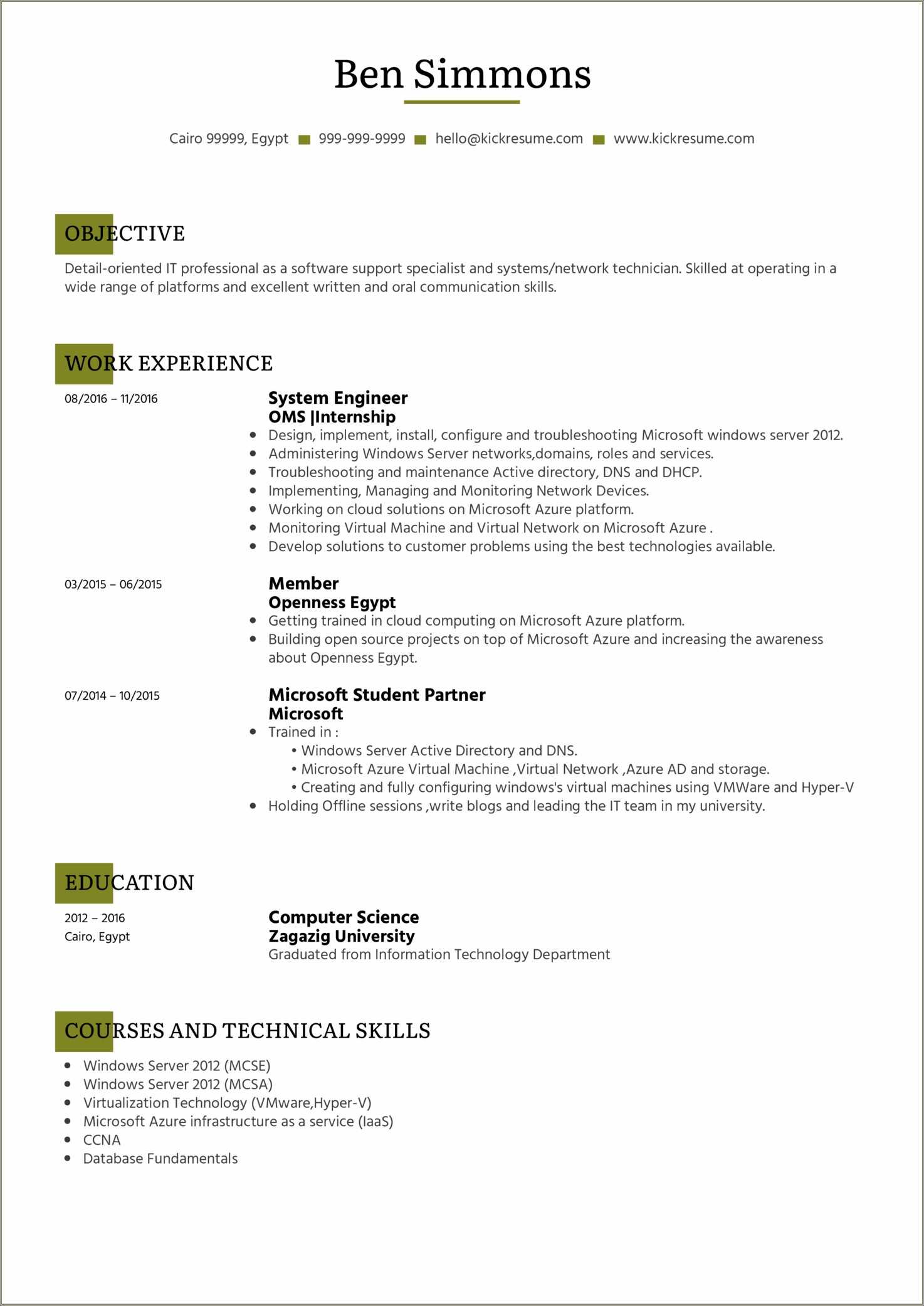 active-directory-net-sample-resume-resume-example-gallery