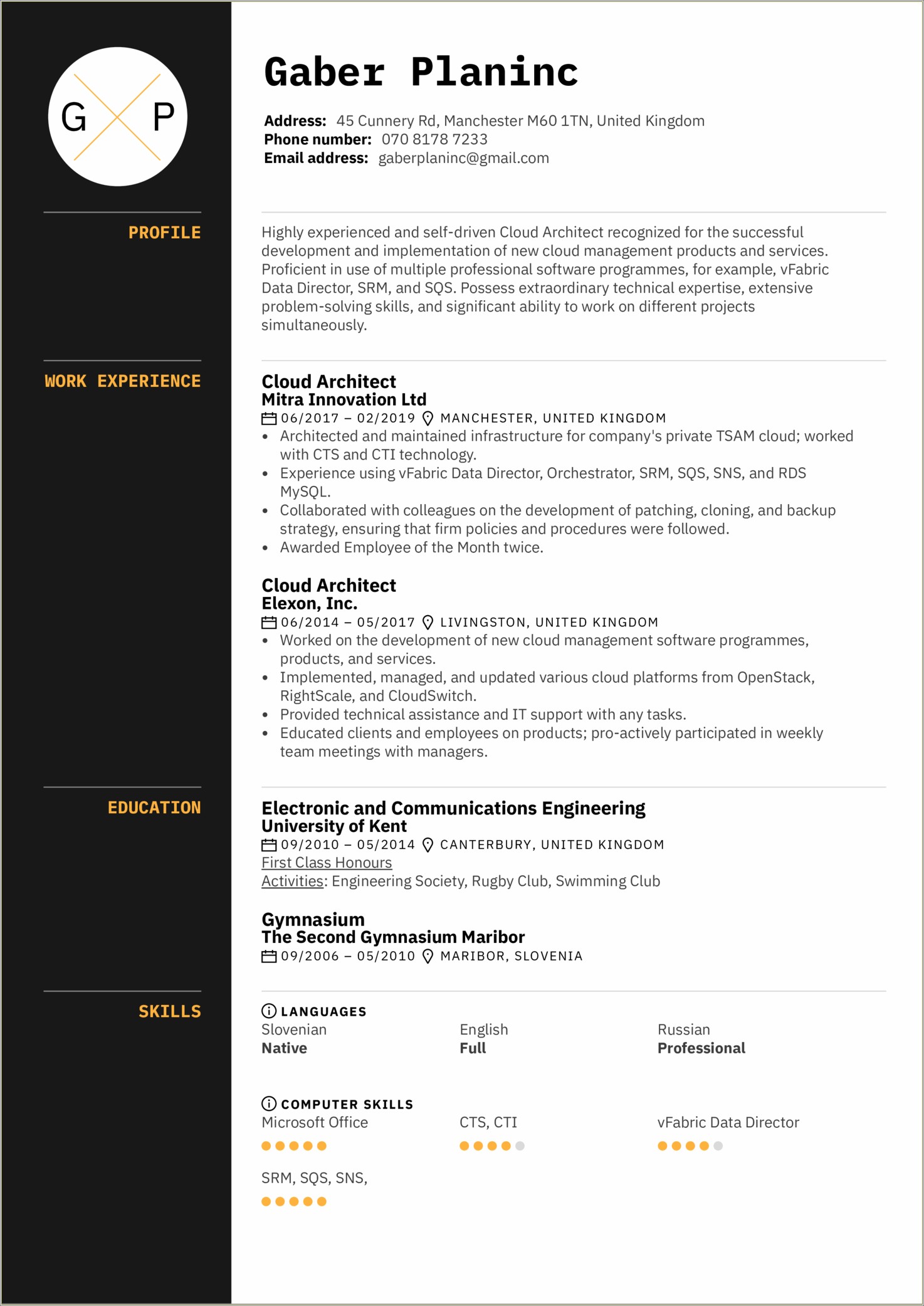 Azure Cloud Engineer Resume Sample 2023 Writing Tips Resumekraft Vrogue