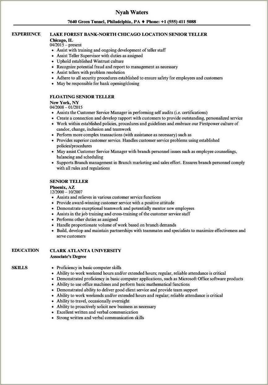 bank-teller-skills-resume-sample-resume-example-gallery