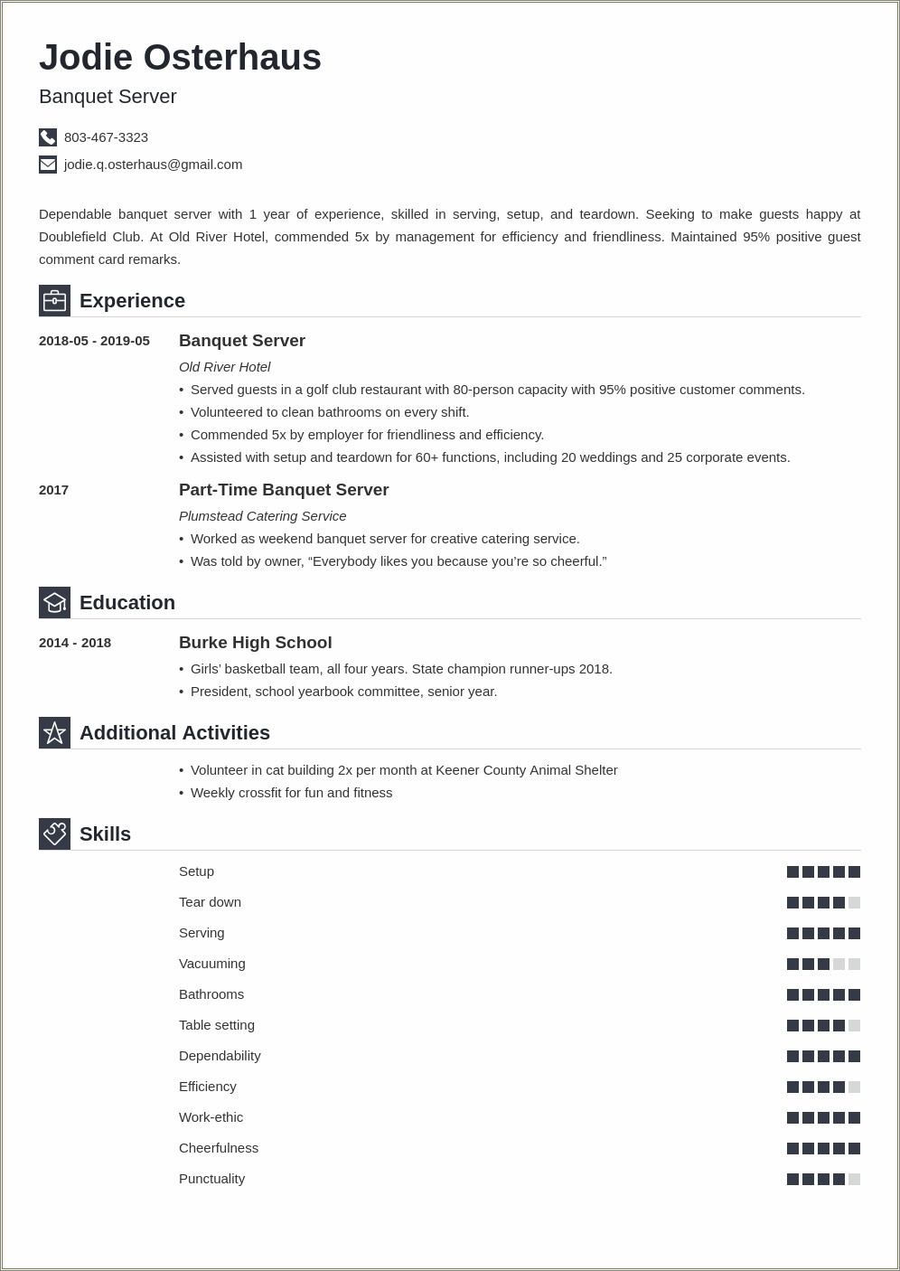 bartender-banquet-server-resume-skills-resume-example-gallery