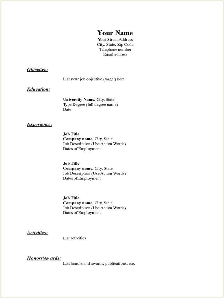 free-basic-resume-templates-for-students-resume-example-gallery