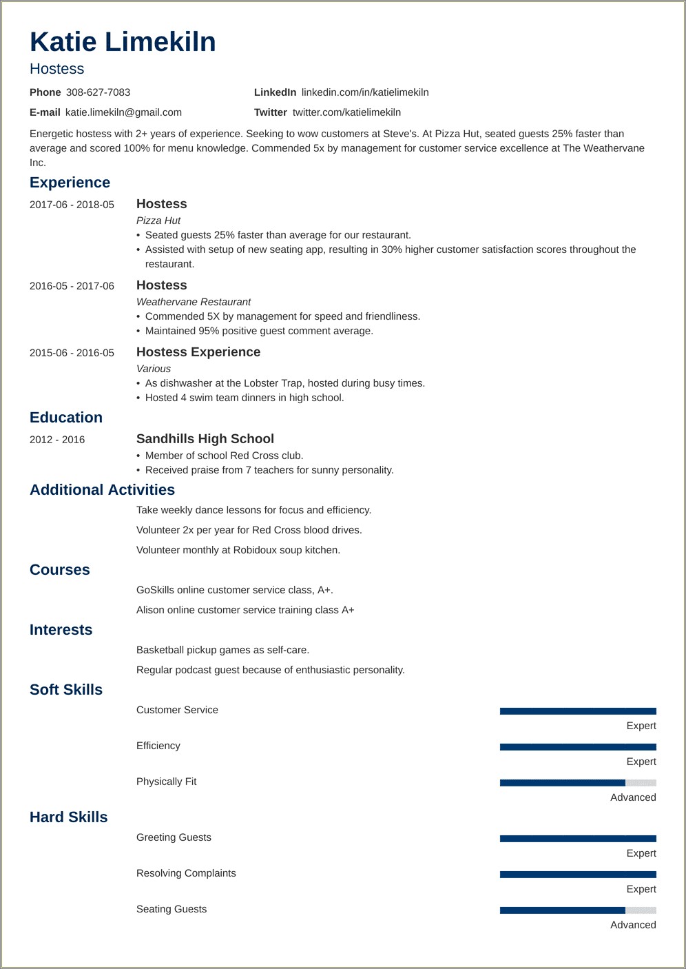 Beauty Salon Job Resume Example - Resume Example Gallery