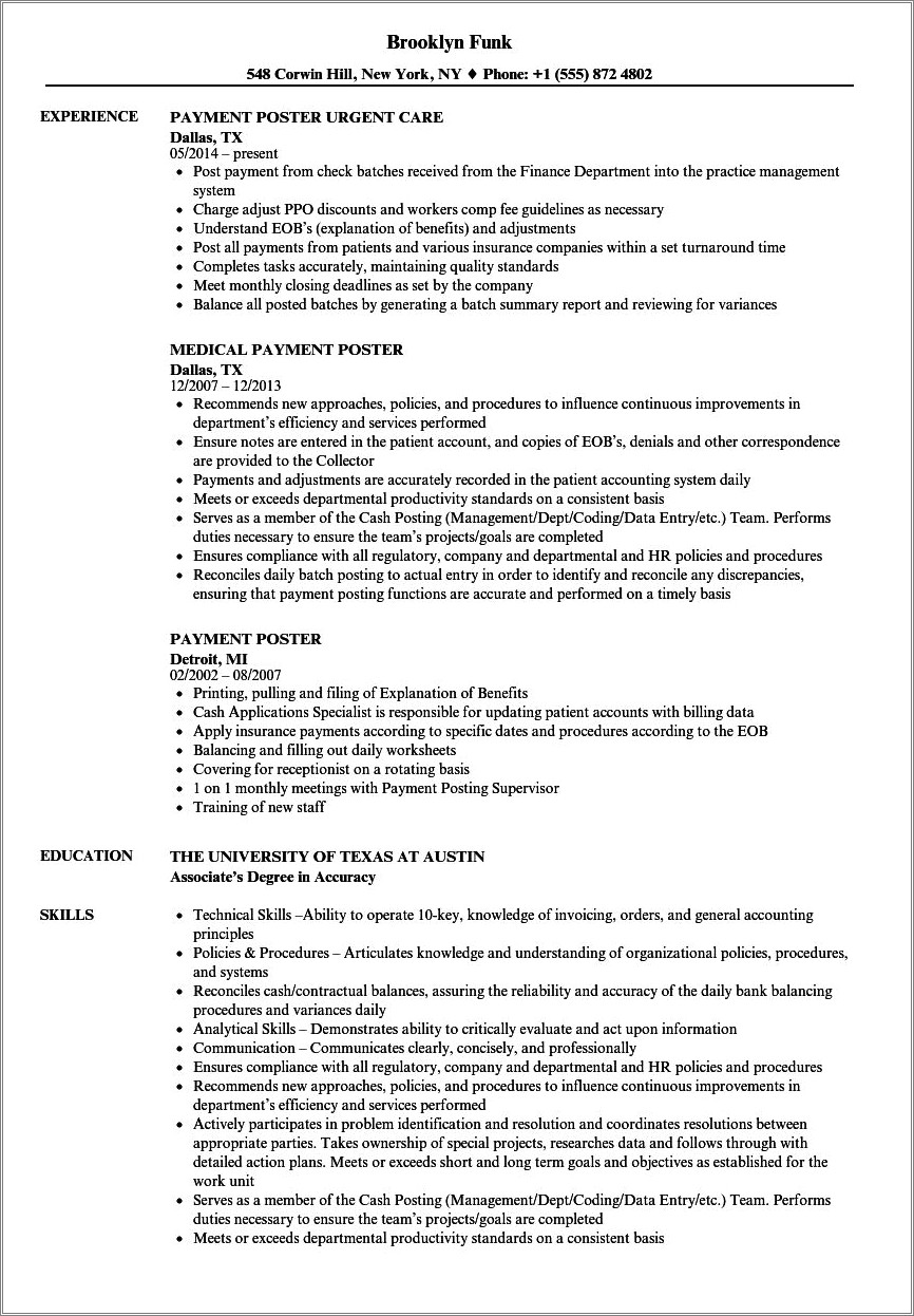 benefits-payment-specialist-resume-sample-resume-example-gallery