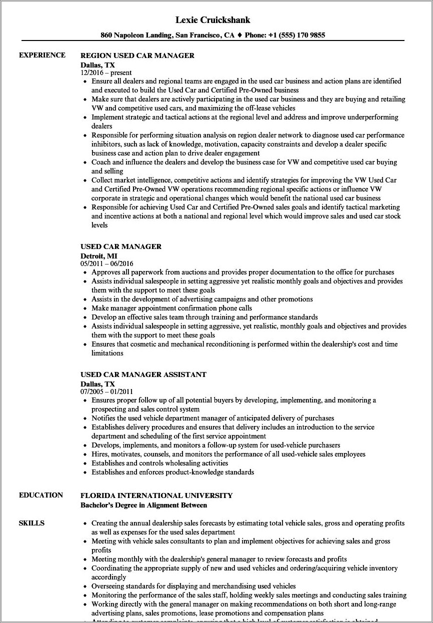 auto-finance-manager-job-description-resume-resume-example-gallery