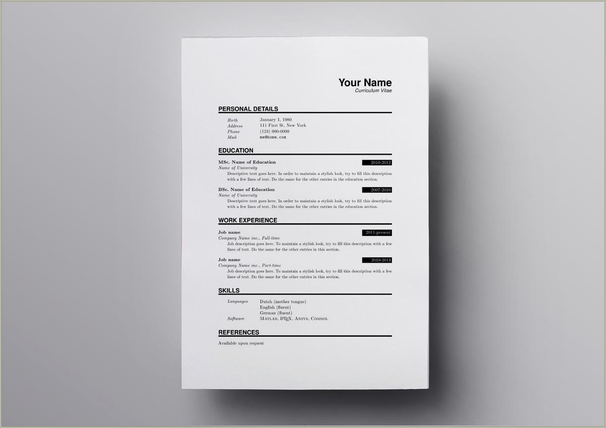 resume for free reddit