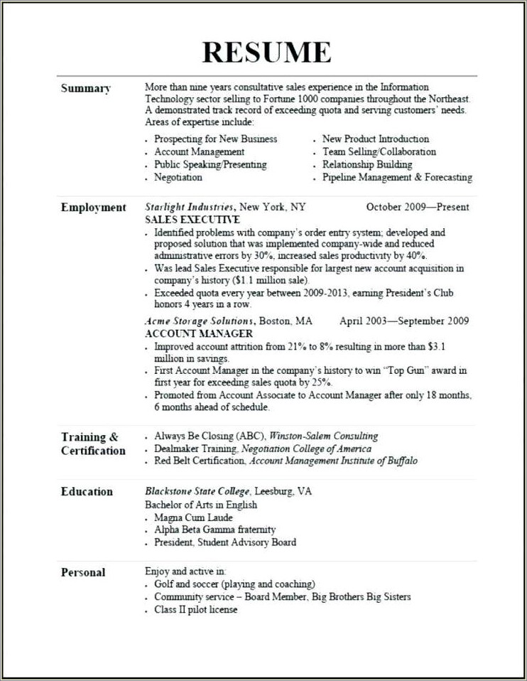 best-information-to-include-on-a-resume-resume-example-gallery