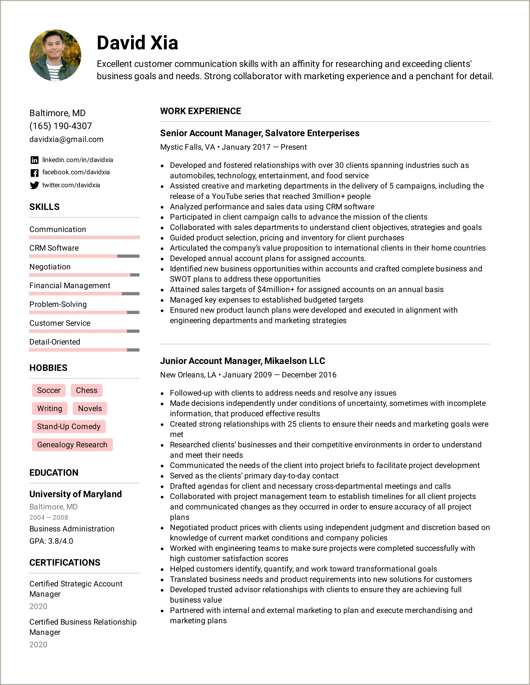 Best Interpersonal Skills For Resume - Resume Example Gallery