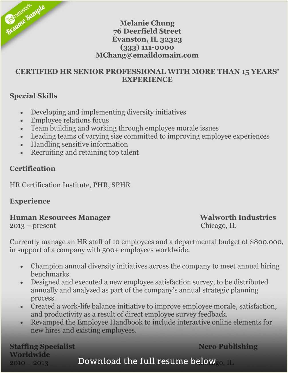 best-key-words-for-human-resource-resume-resume-example-gallery