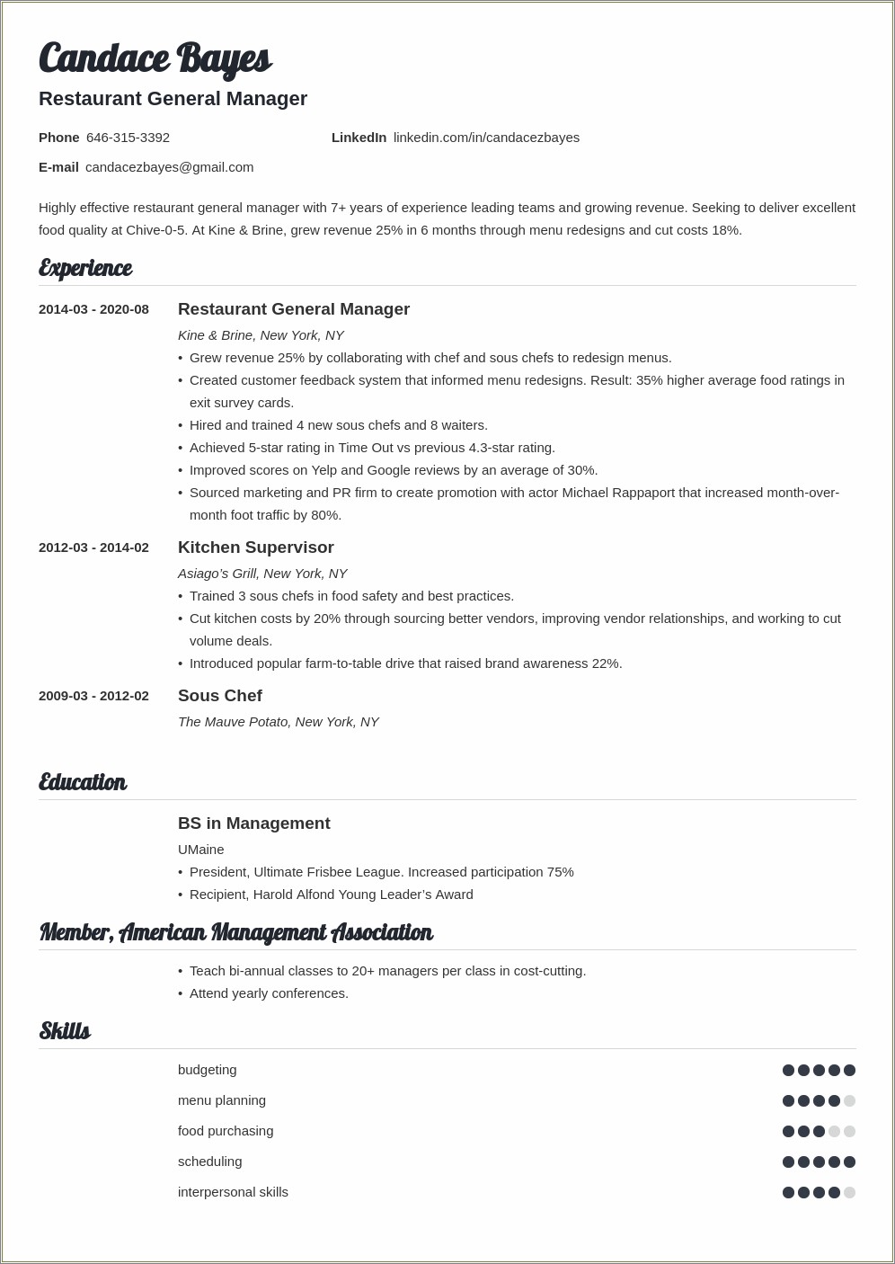 general-manager-resume-duties-restaurant-resume-example-gallery