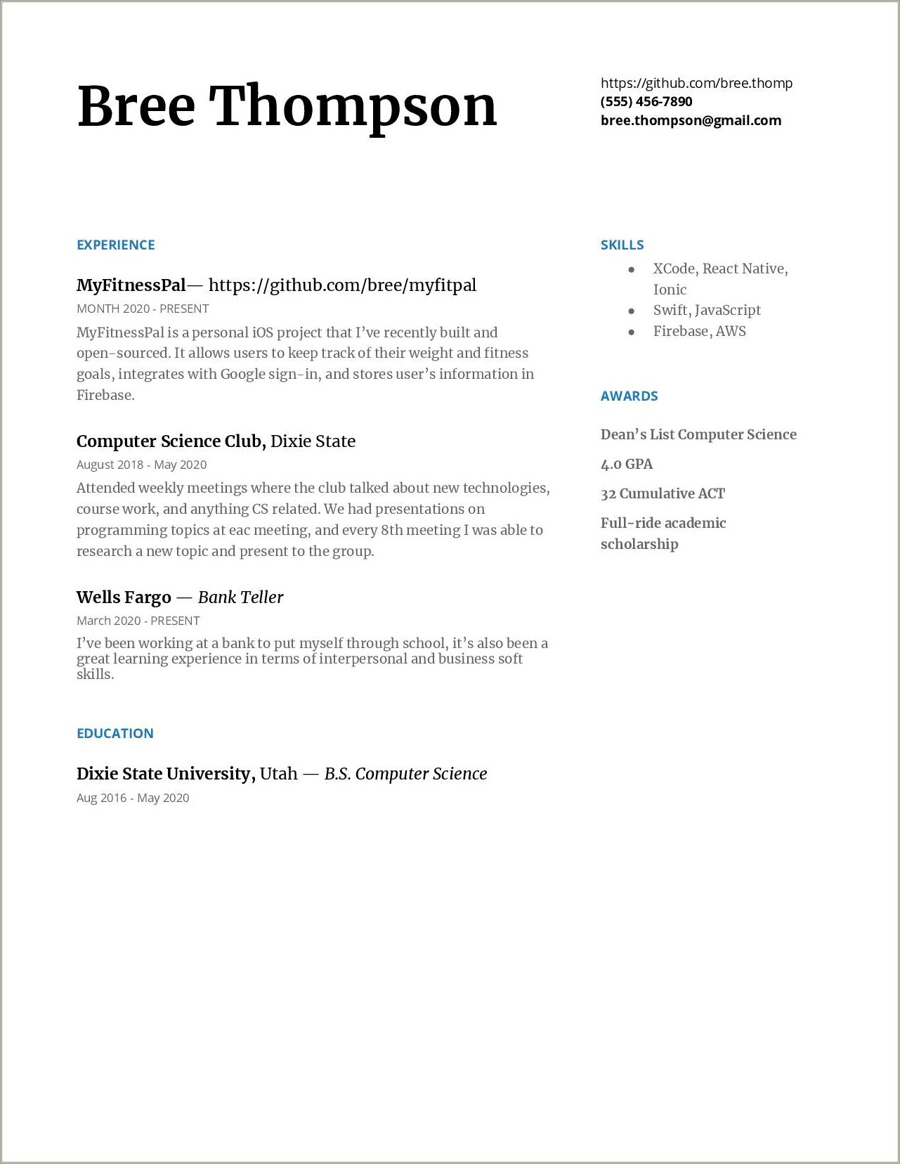 functional-resume-example-for-students-resume-example-gallery