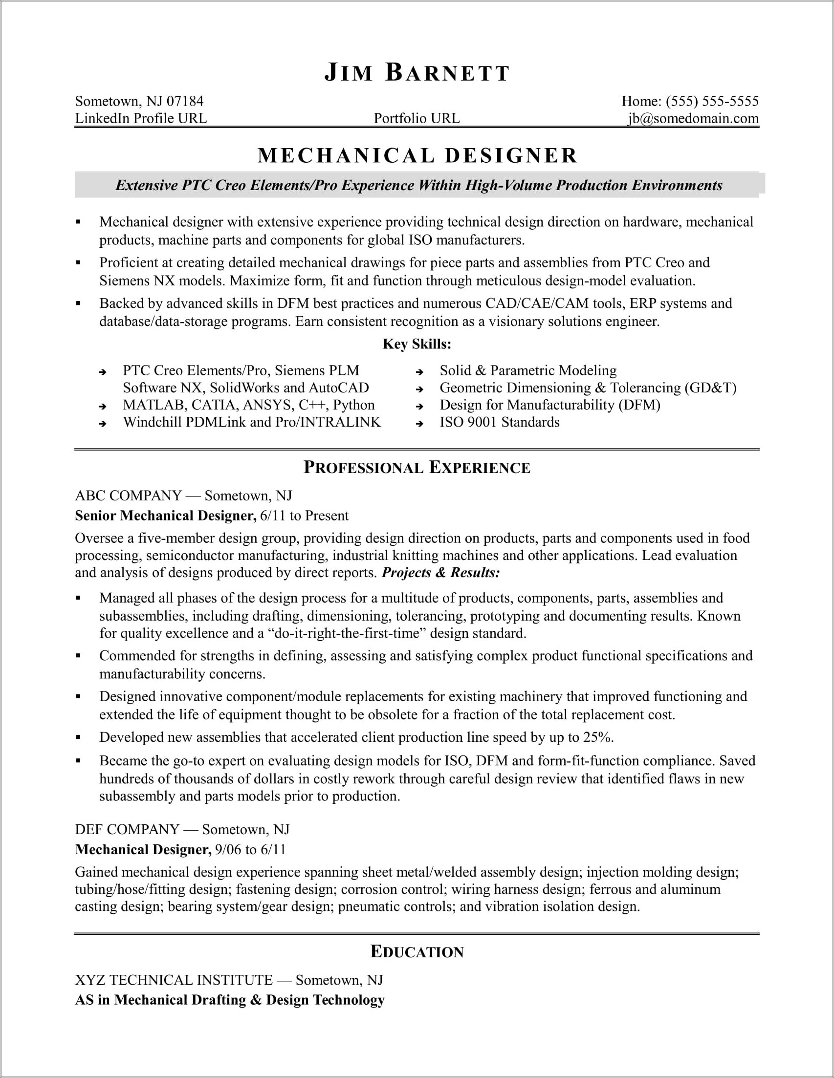 Best Resume Format For Expe Resume Example Gallery