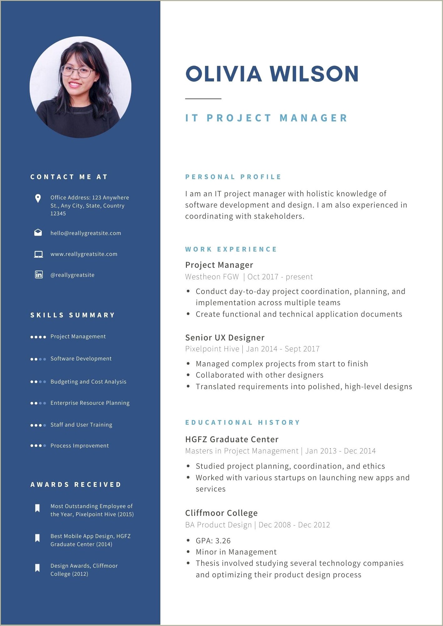 Best Resume Format For Job Application