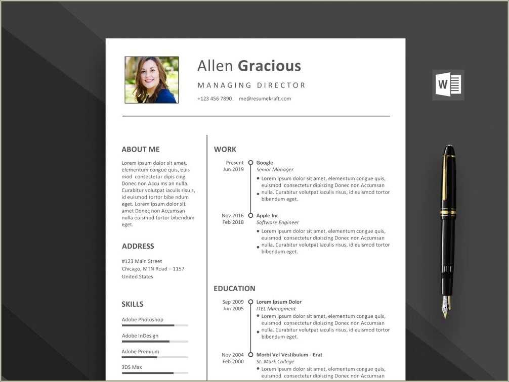 best resumes templates 2020