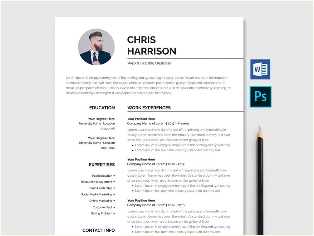 Best Resume Templates Word Free Download