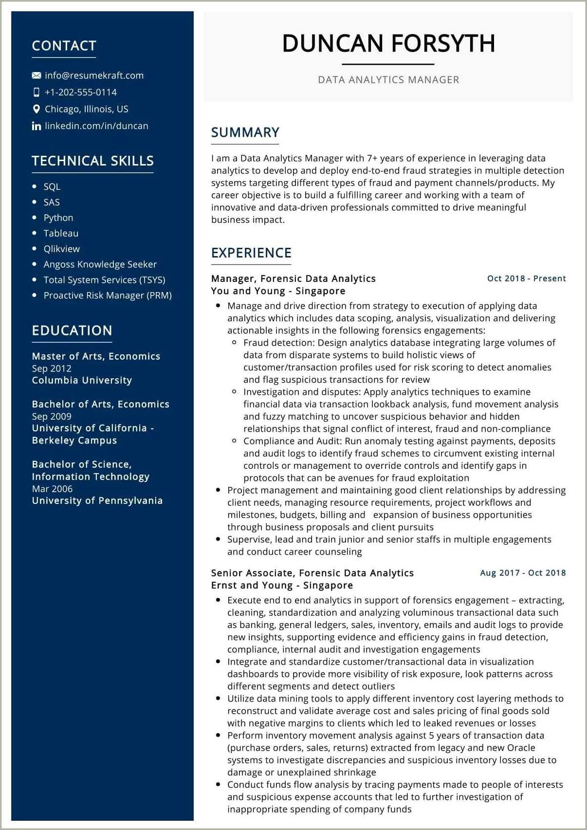 Best Resumes For Data Science Resume Example Gallery