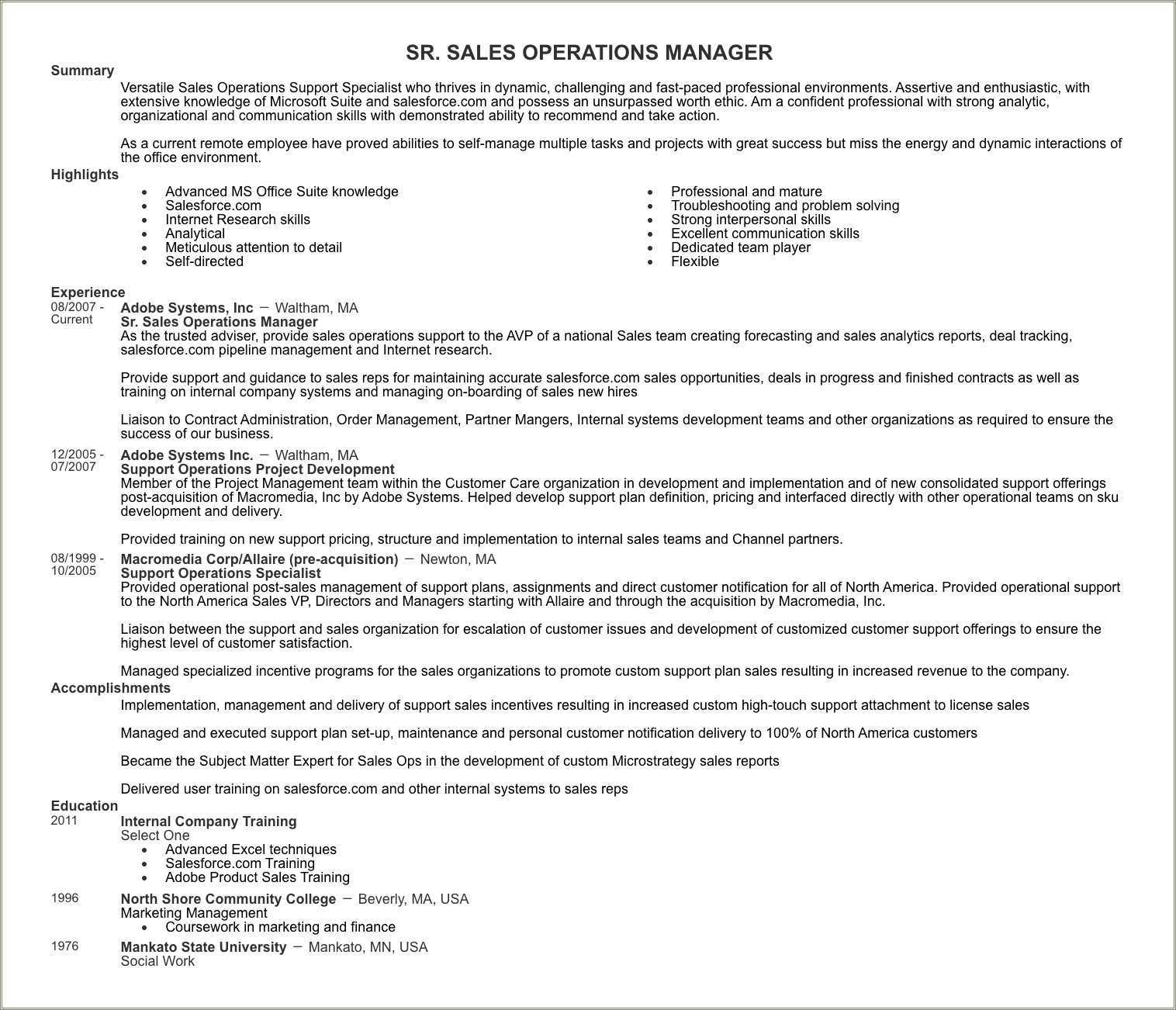 Sales Manager Resume In India Resume Example Gallery