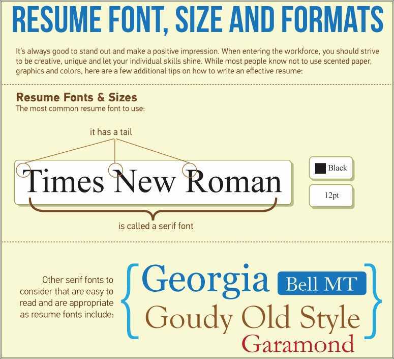 best-size-of-font-for-resume-resume-example-gallery