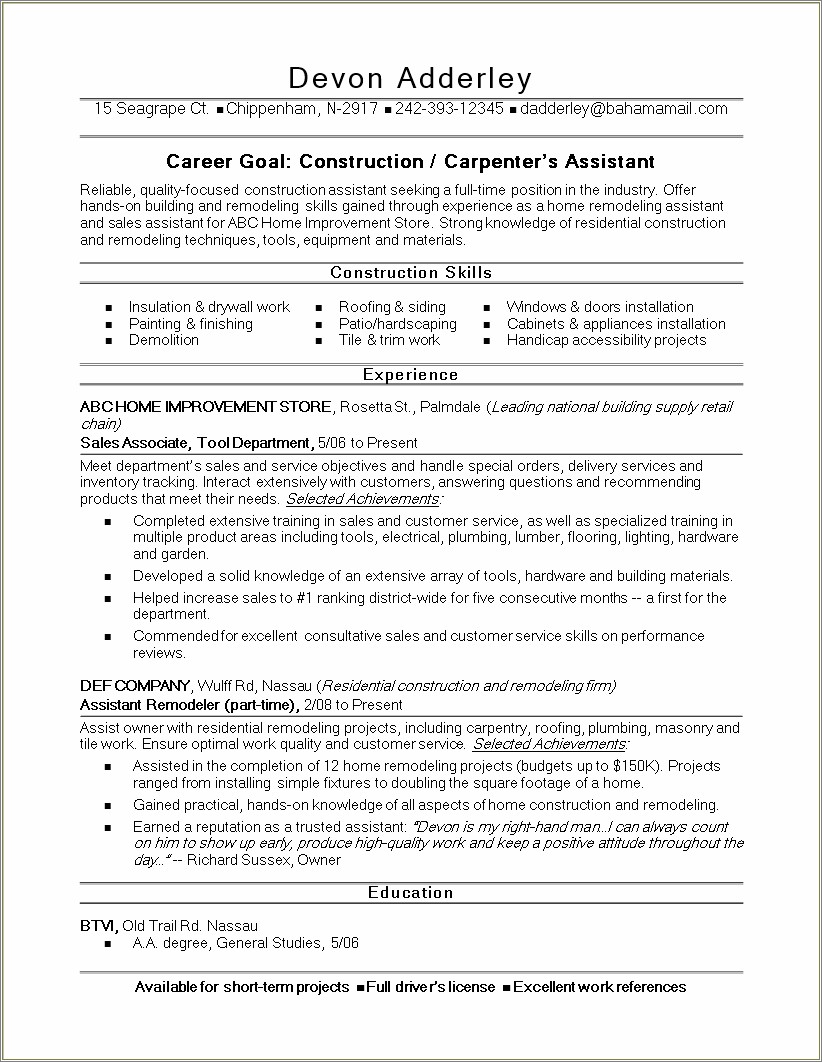 best-skills-for-construction-resume-resume-example-gallery