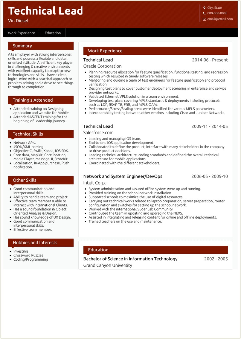 Best Fonts For Tech Resumes - Resume Example Gallery