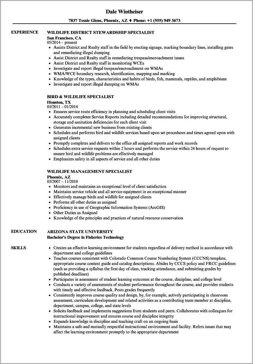 Biography Resume Example For Comptroller - Resume Example Gallery