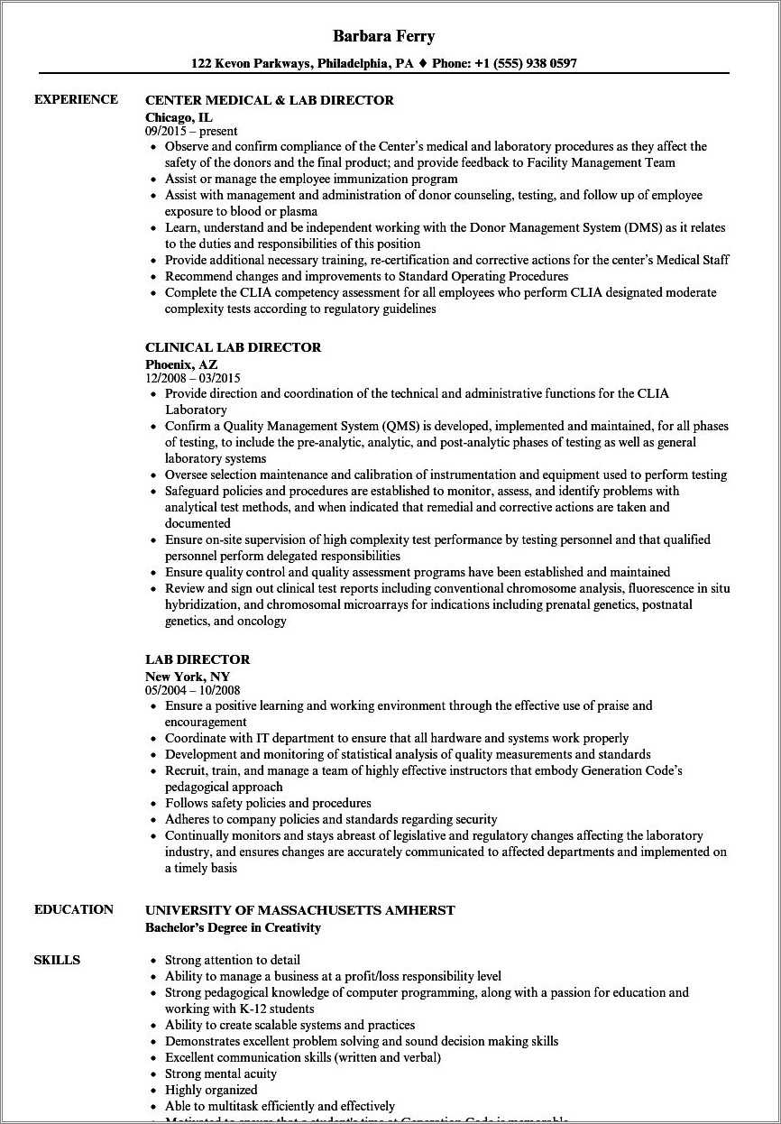 Condo Board Member Resume Sample - Resume Example Gallery