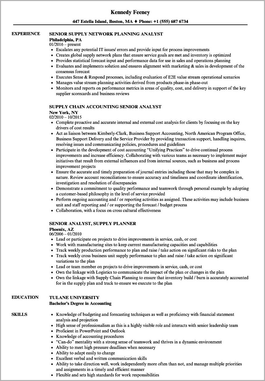 business-analyst-supply-chain-management-resume-resume-example-gallery