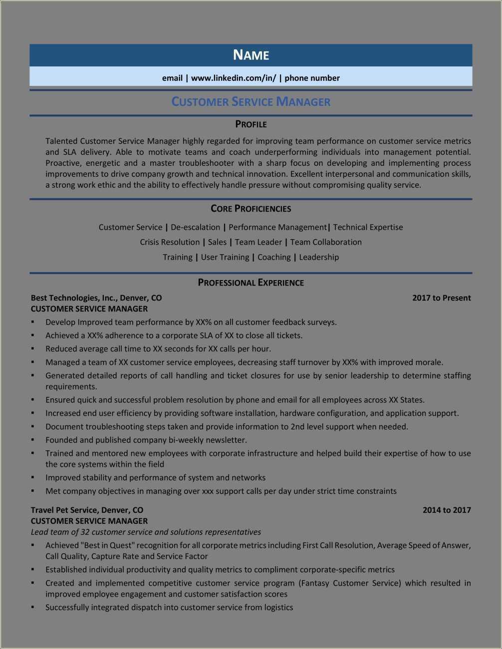 call-centre-manager-resume-sample-resume-example-gallery