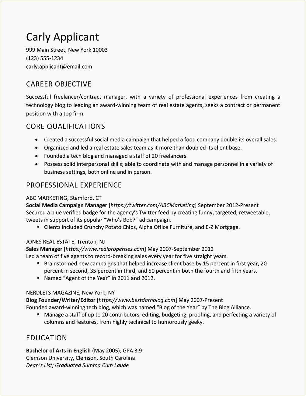 contractor-work-experience-resume-example-resume-example-gallery