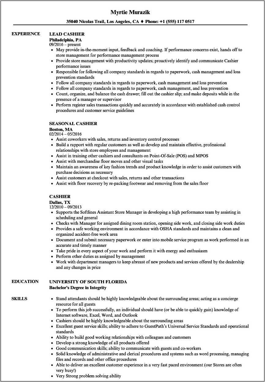 car-dealership-cashier-resume-example-resume-example-gallery