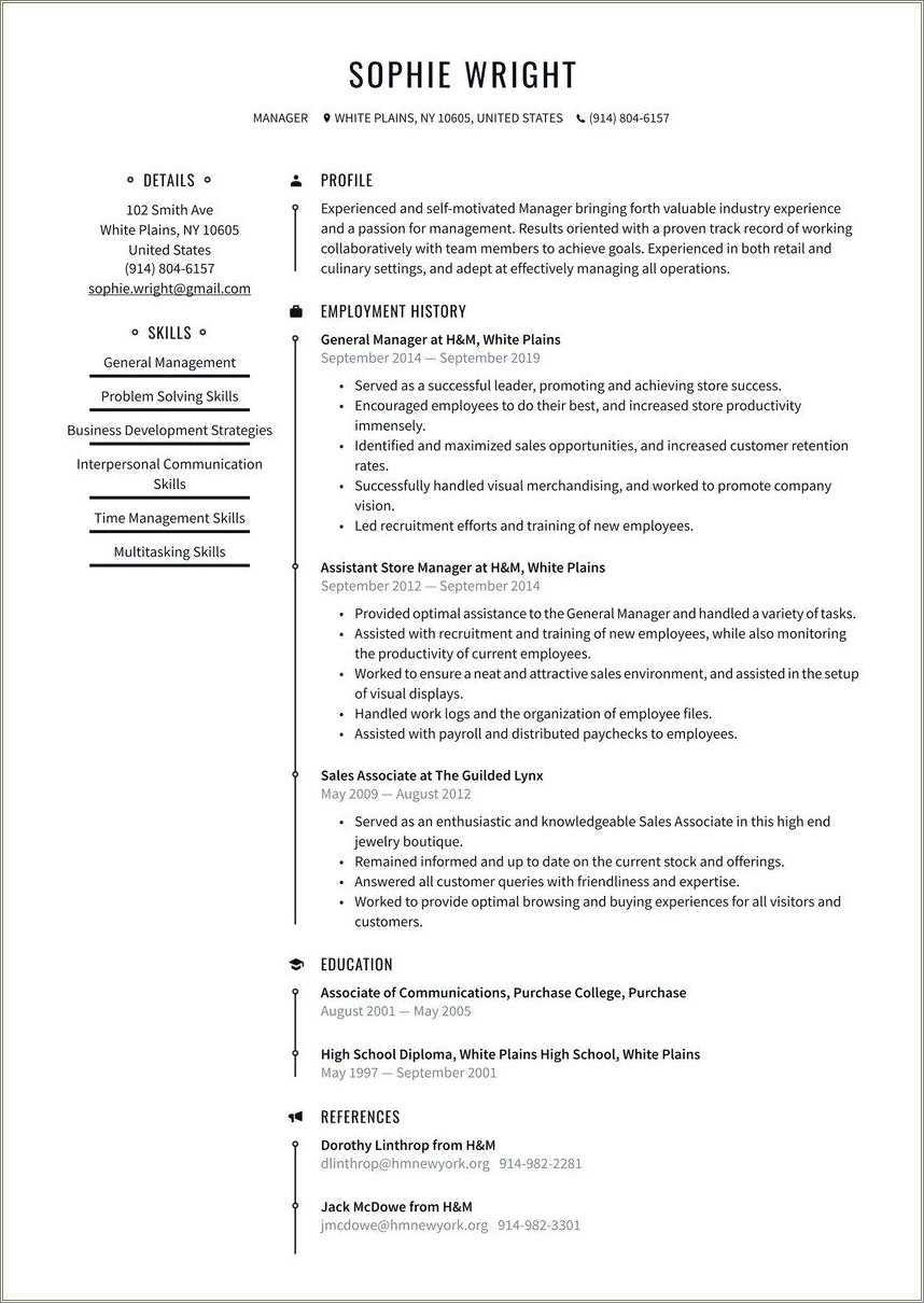 Car Dealership Finance Manager Resume Resume Example Gallery