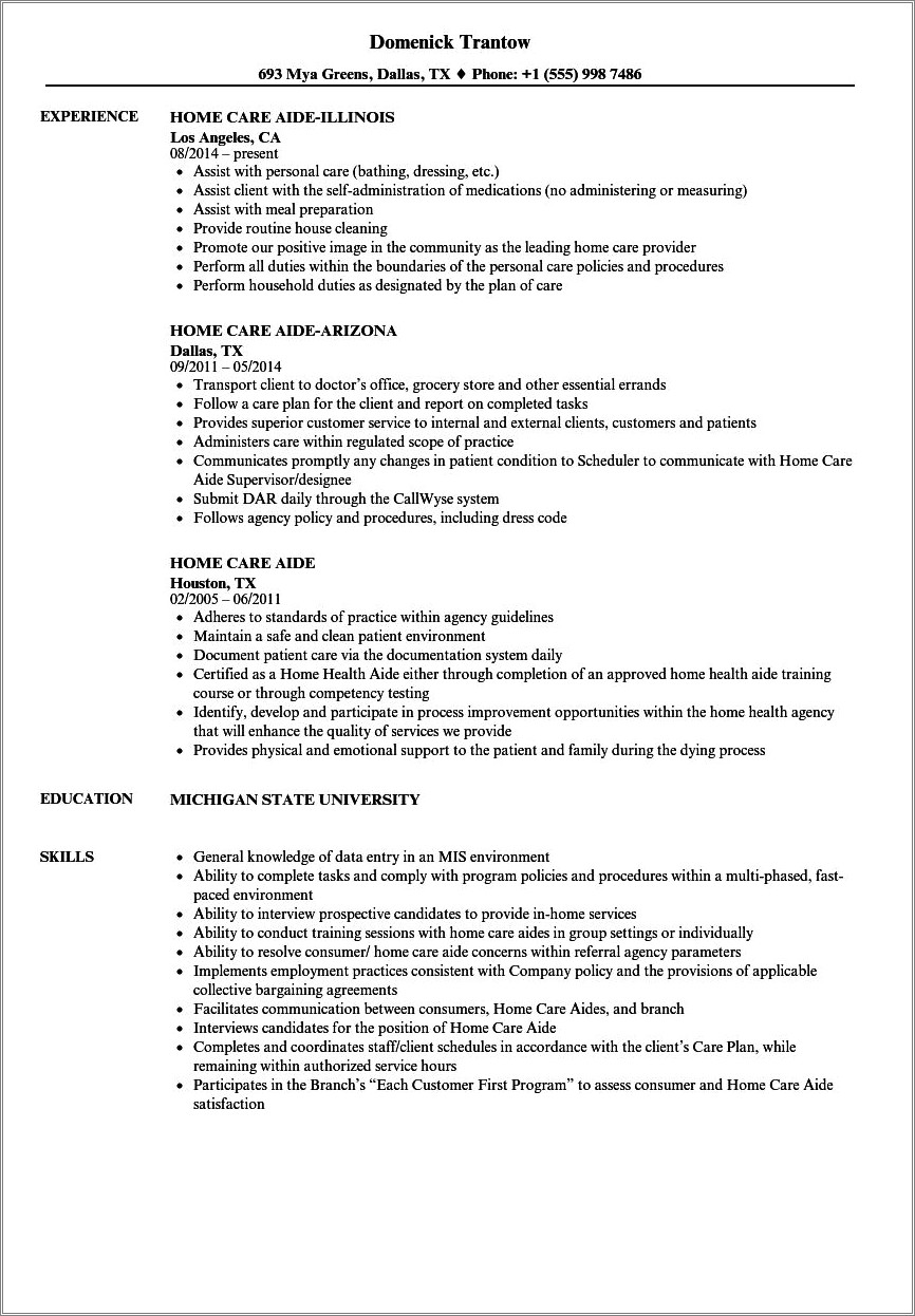 care-assistant-resume-medication-sample-resume-example-gallery